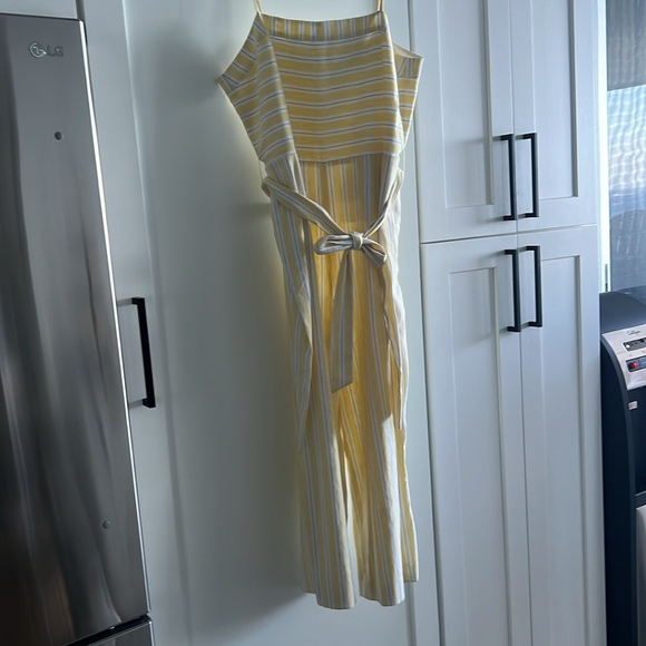 Womens Banana Republic Maxi Sleeveless Jumpsuit  - Size 14- never worn - NWOT - Picture 4 of 9